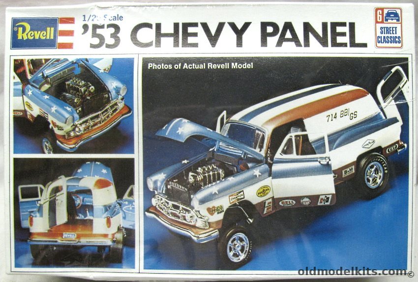 Revell 1/25 1953 Chevrolet Panel Wagon (Sedan Delivery), H1376 plastic model kit